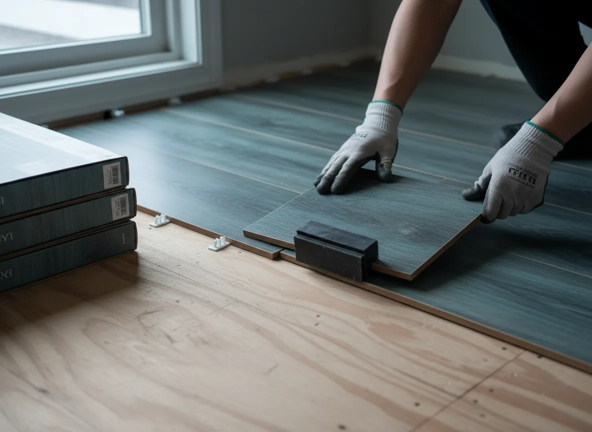Luxury Vinyl Plank Installation company in Valier, MT